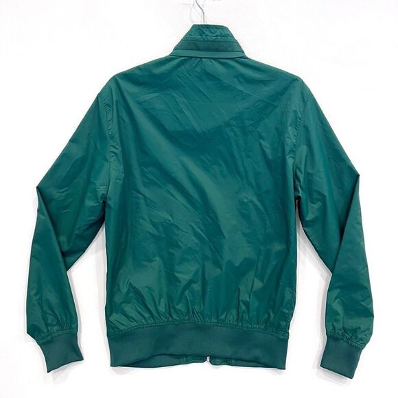 Breshka Women's Green Long Sleeve Full Zip Stand-Up Collar Windbreaker Medium - Picture 8 of 9